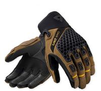 Revit Caliber 2 Guantes de motocross, negro-marrón, tamaño S para Hombres