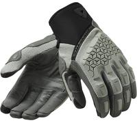 Revit Caliber Guantes de motocicleta, gris, Talla S