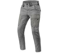 Revit Cargo Brant Slim Vaqueros de moto, gris, Talla 34/34