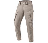 Revit Cargo Tristan Tapered Pantalones textiles de motocicleta, beige, tamaño 30 32 para Hombres