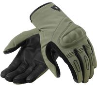 Revit Cassini H2O Guantes de moto, negro-verde, tamaño L para Hombres