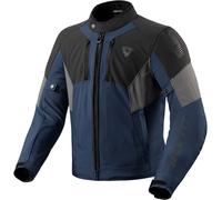Revit Catalyst H2O Chaqueta textil de motocicleta, negro-azul, tamaño S para Hombres