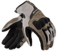 Revit Cavern Guantes de moto para mujer, Arena/Negro, Talla S