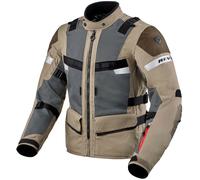 Revit Cayenne 2 Chaqueta textil para motocicleta, beige, tamaño 3XL para Hombres