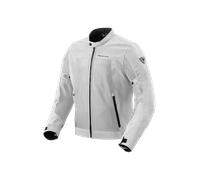 REV'IT! Revit Eclipse 2 Giacca tessile moto, argento, 2XL