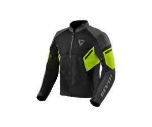 Rev'it! Chaqueta de Moto GT-R Air 3 Negro/Neón/AmarilloM Negro,Neón,Amarillo