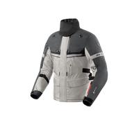 Revit Poseidon 3 GTX Chaqueta textil de motocicleta, plata/antracita, Talla M