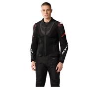 Chaqueta de Moto REV’IT! Mantis 3 H2O Negro/RojoXXL Negro,Rojo