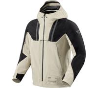 Revit Component 3 H2O Chaqueta textil impermeable para motocicleta, negro, tamaño 2XL para Hombres