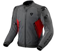 Revit Control Air H2O, chaqueta textil impermeable XL male Gris/Rojo