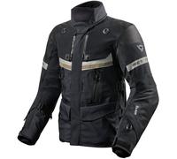 Revit Dominator 3 GTX Chaqueta textil para motocicleta, negro, tamaño S para Hombres