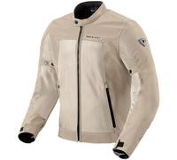 Revit Eclipse 2 Chaqueta textil de motocicleta, beige, tamaño 4XL para Hombres
