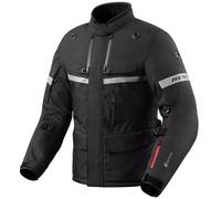 Revit Poseidon 3 GTX Chaqueta textil de motocicleta, negro, Talla M