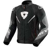 Revit Quantum 3 Air, chaqueta textil S male Negro/Gris/Blanco