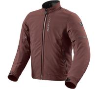 Revit Shade 2 H2O Chaqueta textil impermeable para motocicleta, rojo, tamaño XL para Hombres