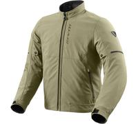 Revit Shade 2 H2O Chaqueta textil impermeable para motocicleta, verde, tamaño S para Hombres