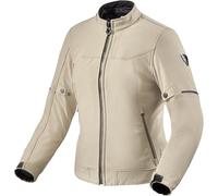 Revit Shade 2 H2O Chaqueta textil de motocicleta impermeable para damas, beige, tamaño 38 para Mujer