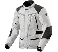 Revit Voltiac 3 H2O Chaqueta textil de moto, negro-gris, tamaño M para Hombres