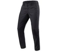 Revit Chino Dean 2 Tapered Pantalones Textiles de Moto, negro, tamaño 34 para Hombres