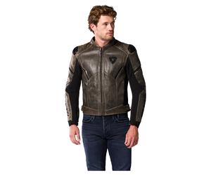 REV'IT! Comb. Cuero Parallax Chaqueta Marrón 48 hombres