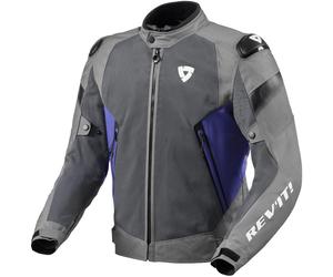 Revit Control Air H2O chaqueta textil impermeable para motocicletas, gris-azul, tamaño 2XL para Hombres