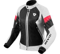 Revit Control Air H2O impermeable Chaqueta textil de motocicleta para mujer, Blanco/Negro, Talla 46