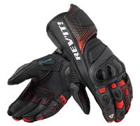 Revit Control, guantes M male Negro/Rojo Neón