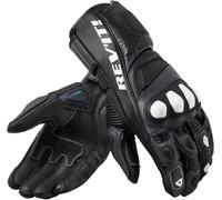 Revit Control Guantes de moto, negro-gris, tamaño S para Hombres