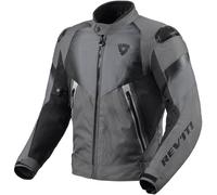 Revit Control H2O Chaqueta textil de moto, negro-gris, tamaño S para Hombres