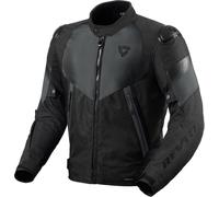 Revit Control H2O Chaqueta textil de moto, negro/antracita, Talla L