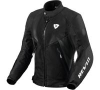 Revit Control H2O Chaqueta textil de moto para mujer, negro-gris, tamaño 44
