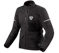 Revit Convergent H2O Chaqueta impermeable para motocicletas, negro, tamaño 36 para Mujer