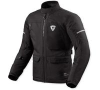 Revit Convergent H2O Chaqueta Textil de Motocicleta Impermeable, negro, tamaño S para Hombres