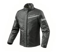 FRC010 - 0010-M - Rev It Cyclone 2 H2O Rainwear Motorcycle Over Jacket M Black