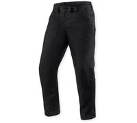 Revit Davis 2 Regular Pantalones Textiles de Moto, negro, Talla 36/30