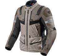 Revit Defender 3 GTX Chaqueta textil para motocicleta, Arena/Negro, Talla S