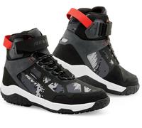 Revit Descent H2O Zapatos de motocicleta, negro/rojo/blanco, Talla 47