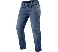 Revit Detroit 2 TF Vaqueros de moto, azul oscuro, Talla 31/36