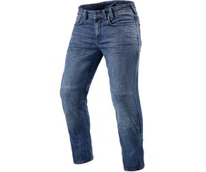 Revit Detroit 2 TF Vaqueros de moto, azul, tamaño 31 34 para Hombres
