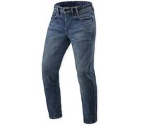Revit Detroit 3 Tapered Vaqueros de moto, azul oscuro, Talla 32/34