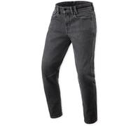 Revit Detroit 3 Tapered Vaqueros de moto, gris oscuro, Talla 34/34