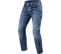 Revit Detroit Vaqueros de moto, Blue Stone Wash, Talla 28/34