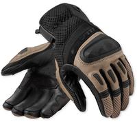 Revit Dirt 4 Guantes de moto, negro/arena, Talla L