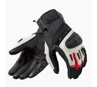 Revit Dirt 4 Guantes de moto, negro-rojo, tamaño XL para Hombres
