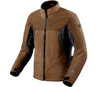Revit Echelon GTX Chaqueta textil de motocicleta, marrón, tamaño 4XL para Hombres