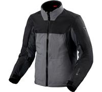Revit Echelon GTX Chaqueta textil de motocicleta, negro-gris, tamaño M para Hombres