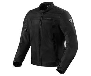REV'IT! Eclipse 2 Chaqueta de tela Negro L hombres