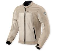 Revit Eclipse 2 Chaqueta textil de motocicleta, Arena, Talla XXL
