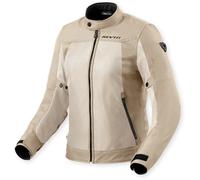 Revit Eclipse 2 Chaqueta textil de motocicleta para damas, Arena, Talla 34