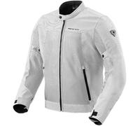 Revit Eclipse 2 Chaqueta textil de motocicleta, Plata, Talla XL